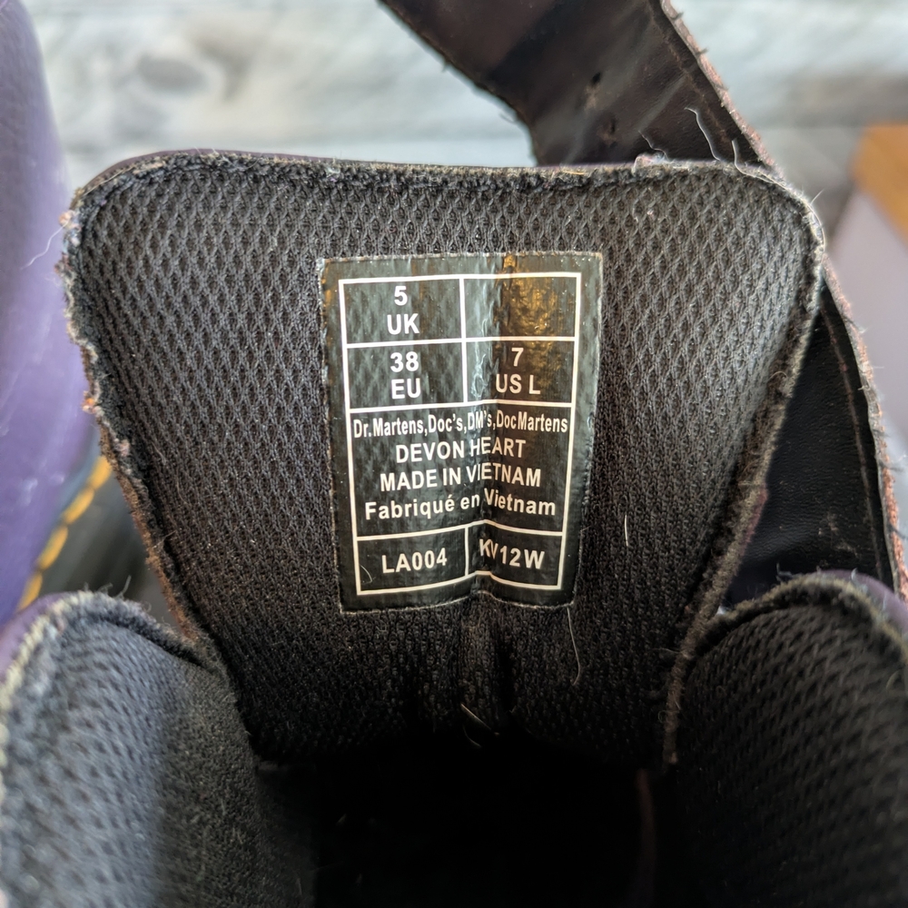 Doc Martens Heart Buckle Boot - Picture 3 of 9